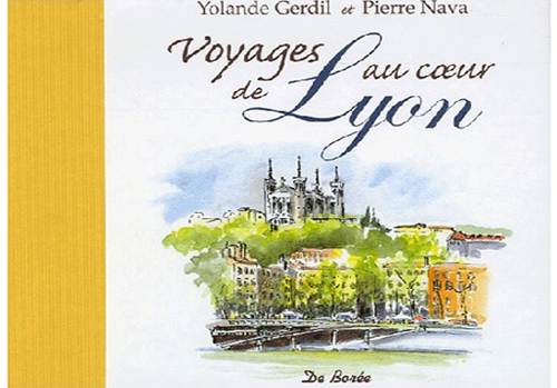Voyages au cœur de Lyon - illustration couverture